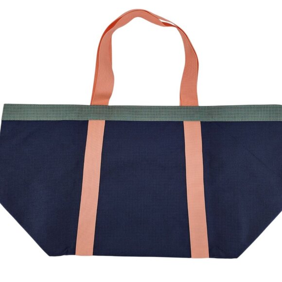 NEW Victoria's Secret PINK Bag Weekender Tote Zipper Canvas Color Block - Picture 5 of 11